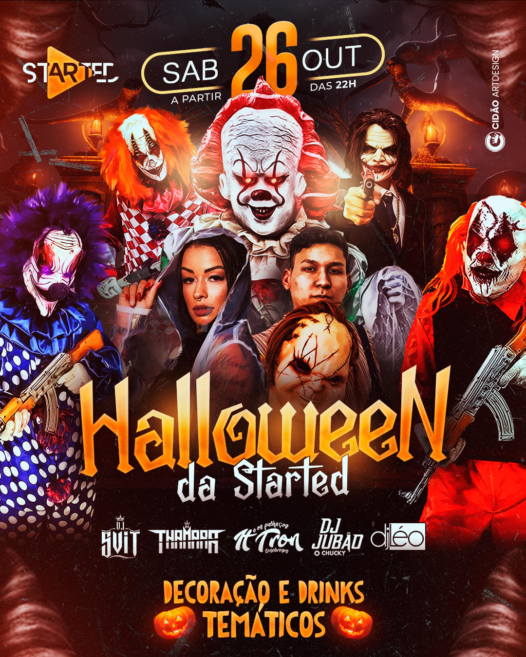 O Hallowen Started Cover