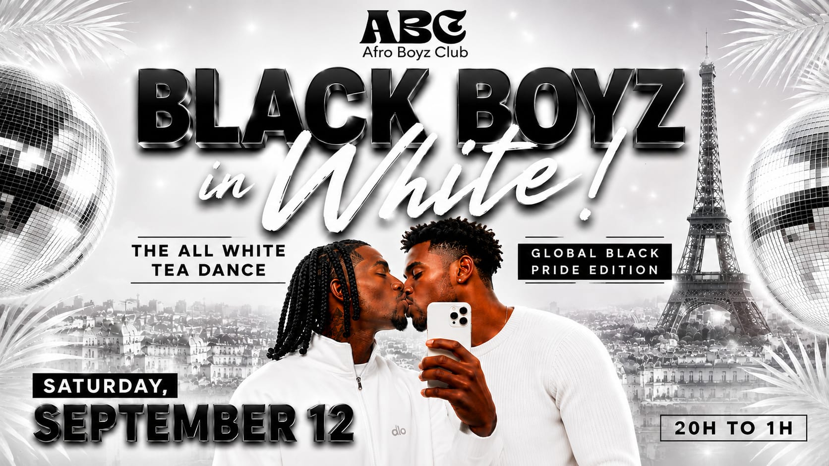 Black Boyz In White  | Global Black Pride Edition Cover