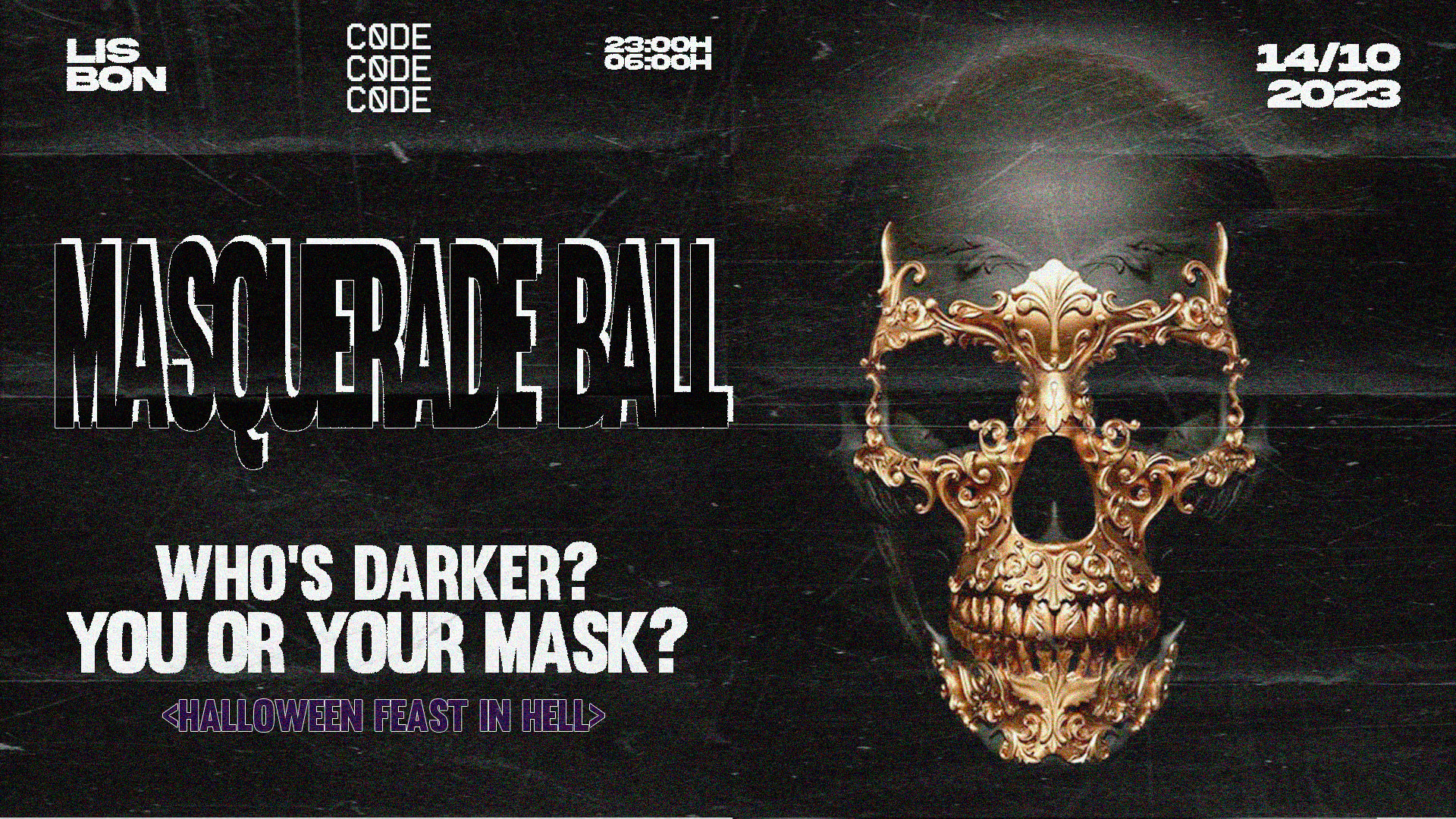 C0de - Masquerade Ball L Halloween Hard Edition Cover