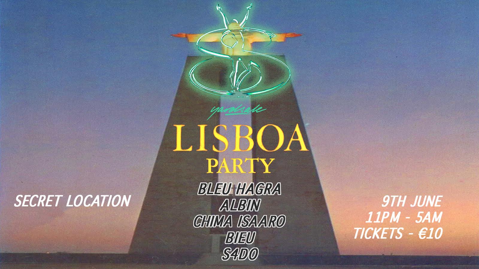 Yardsale Lisboa Party Cover