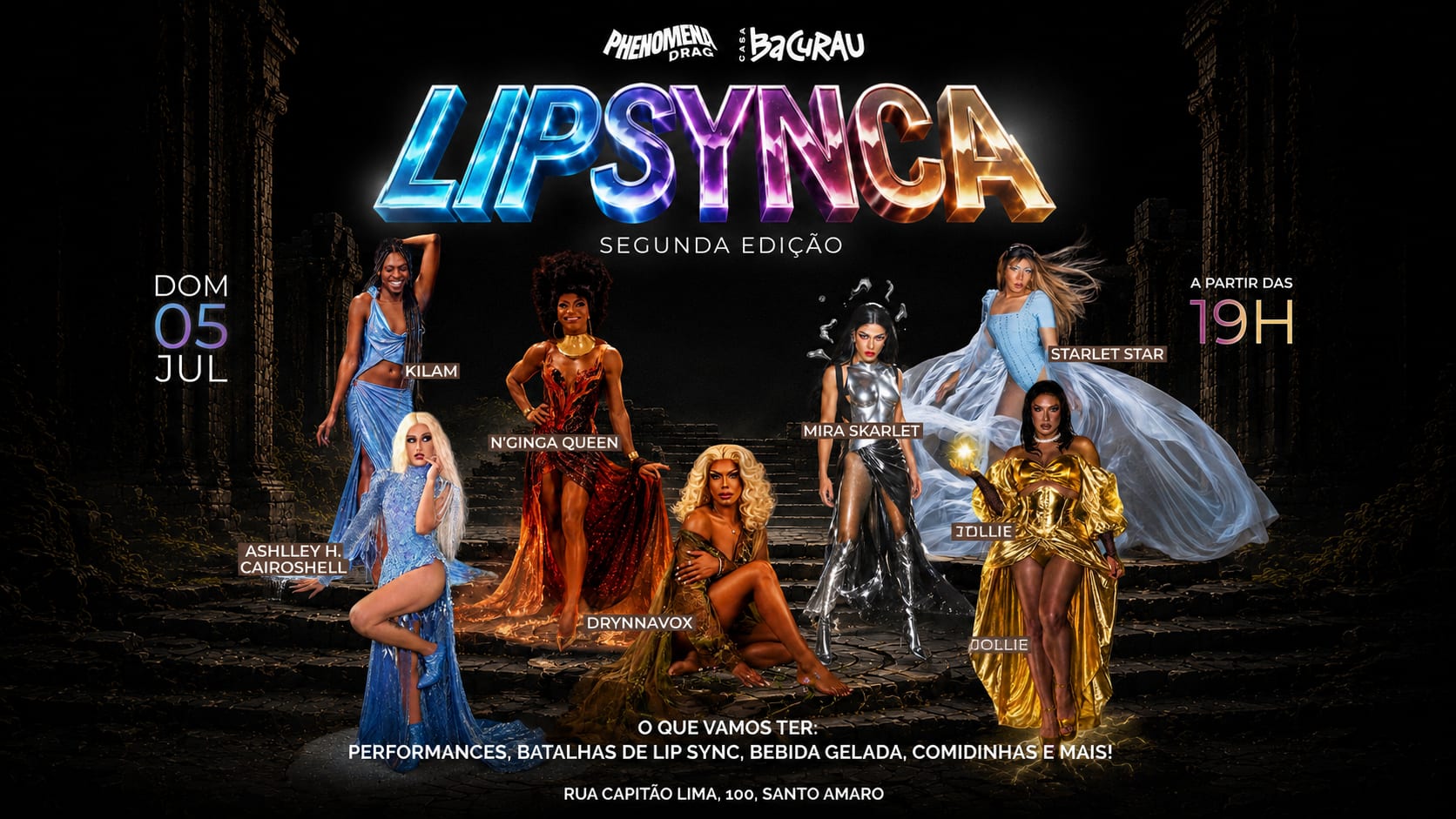 Lipsynca Com Drag Phenomena Cover