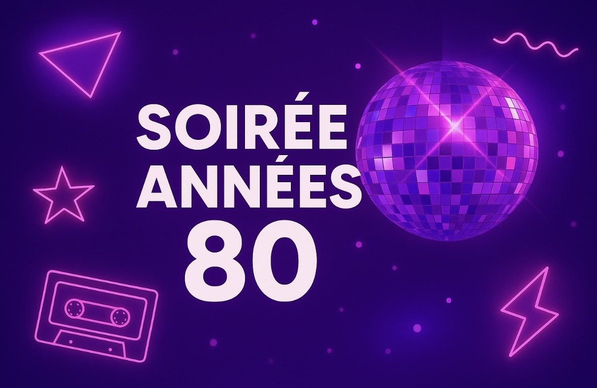 Soirée Années 80 Cover