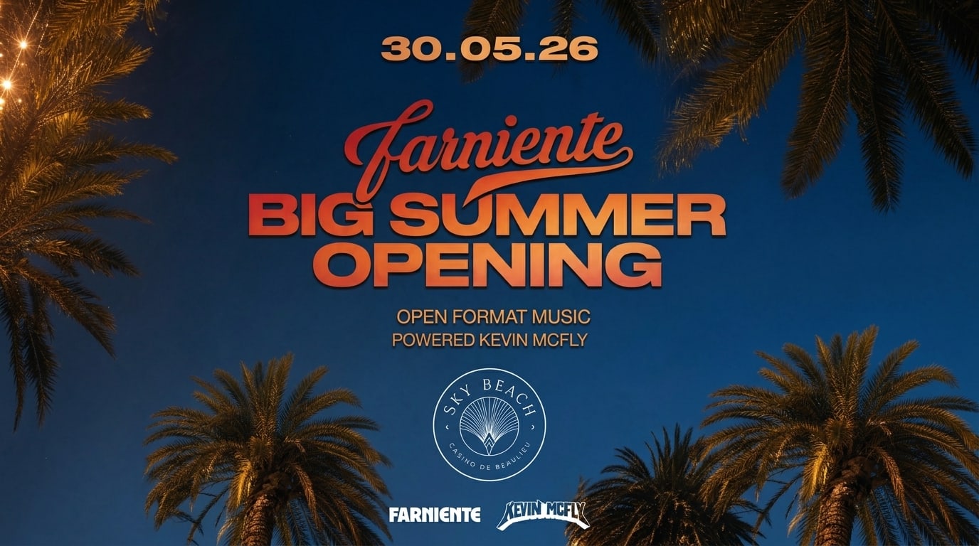 Sky Beach X La Farniente - Big Summer Opening : 30.05.26 Cover