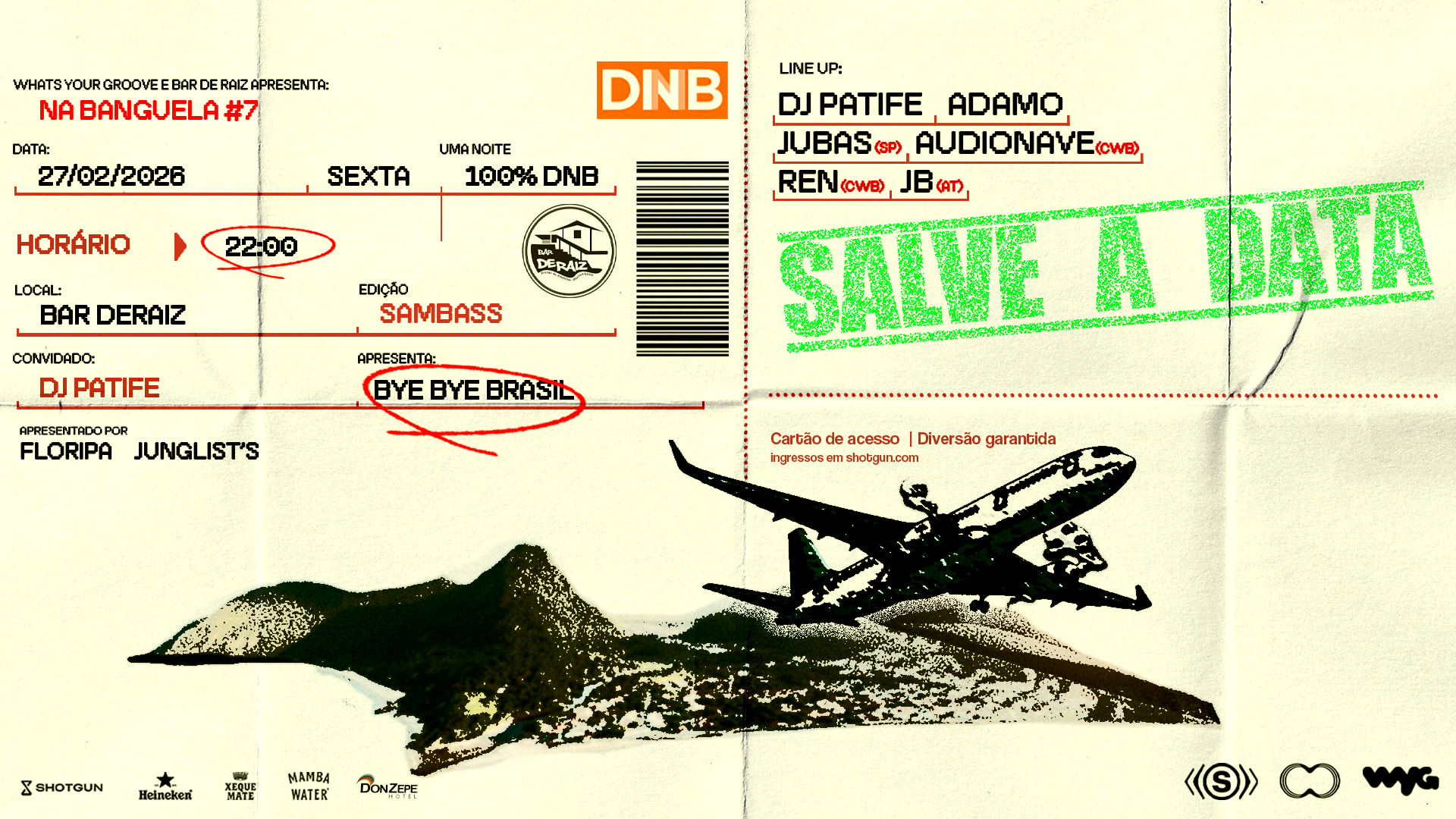 Dj Patife Bye Bye Brasil Cover