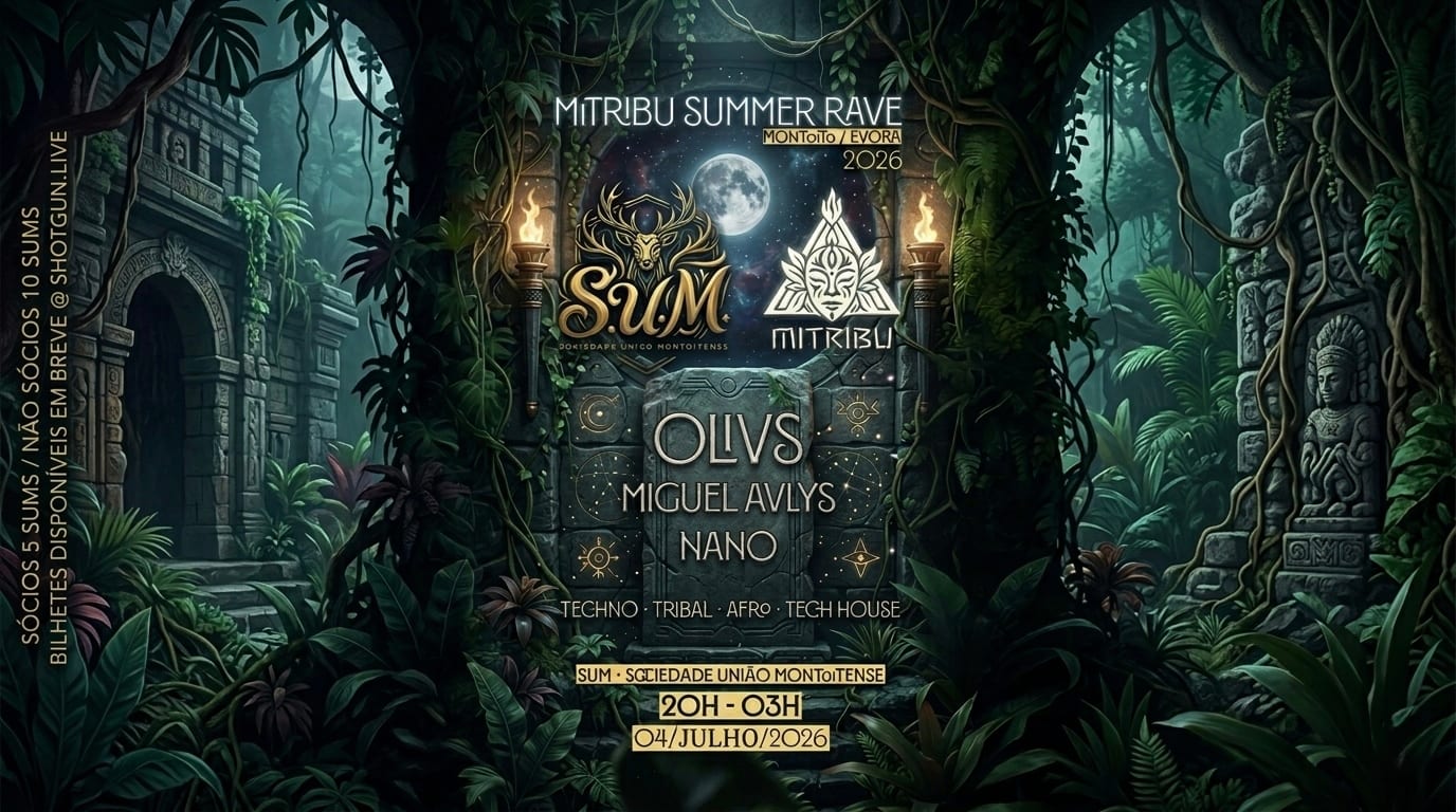 Mitribu Summer Rave @ Sum (Montoito, Évora) Cover