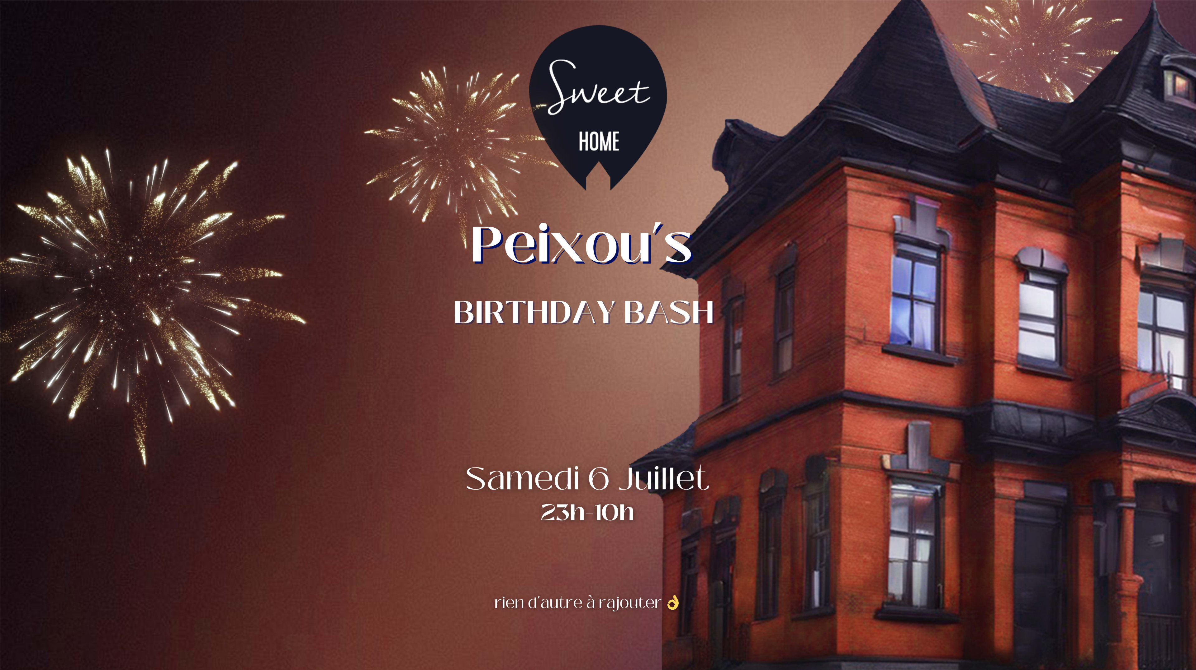 Sweet Home X Peixou's Birthday Bash Cover