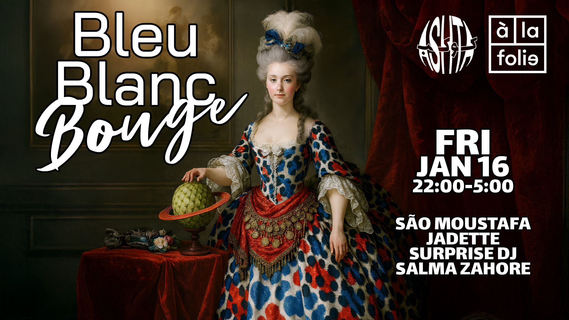 Bleu Blanc Bouge - Kawkab Ashta In Paris Cover