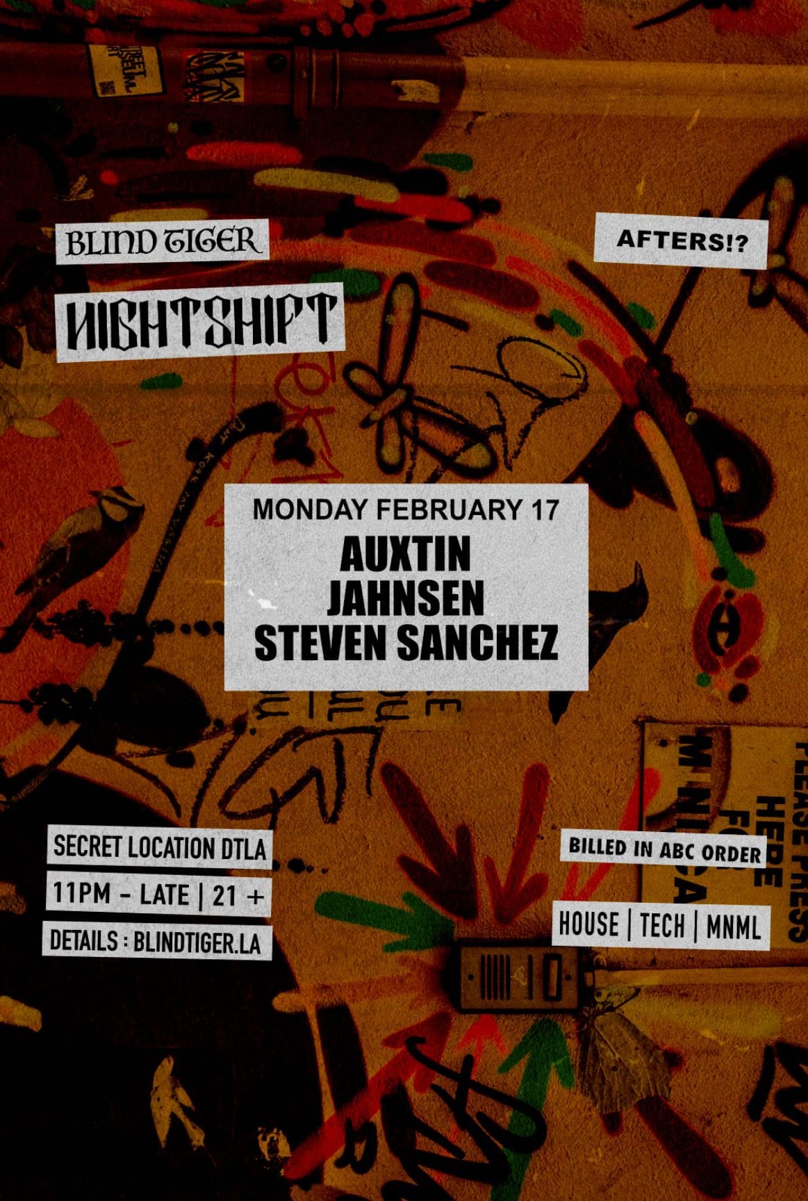 Nightshift Afterhours Cover
