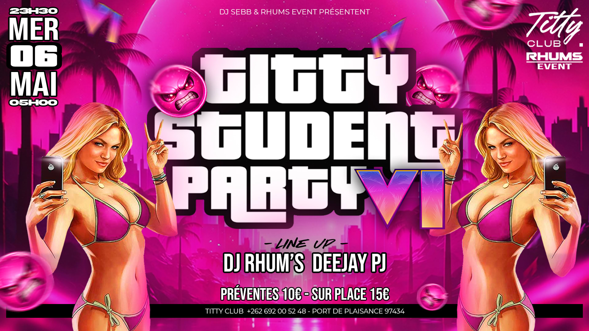 Titty Student Party VI Cover
