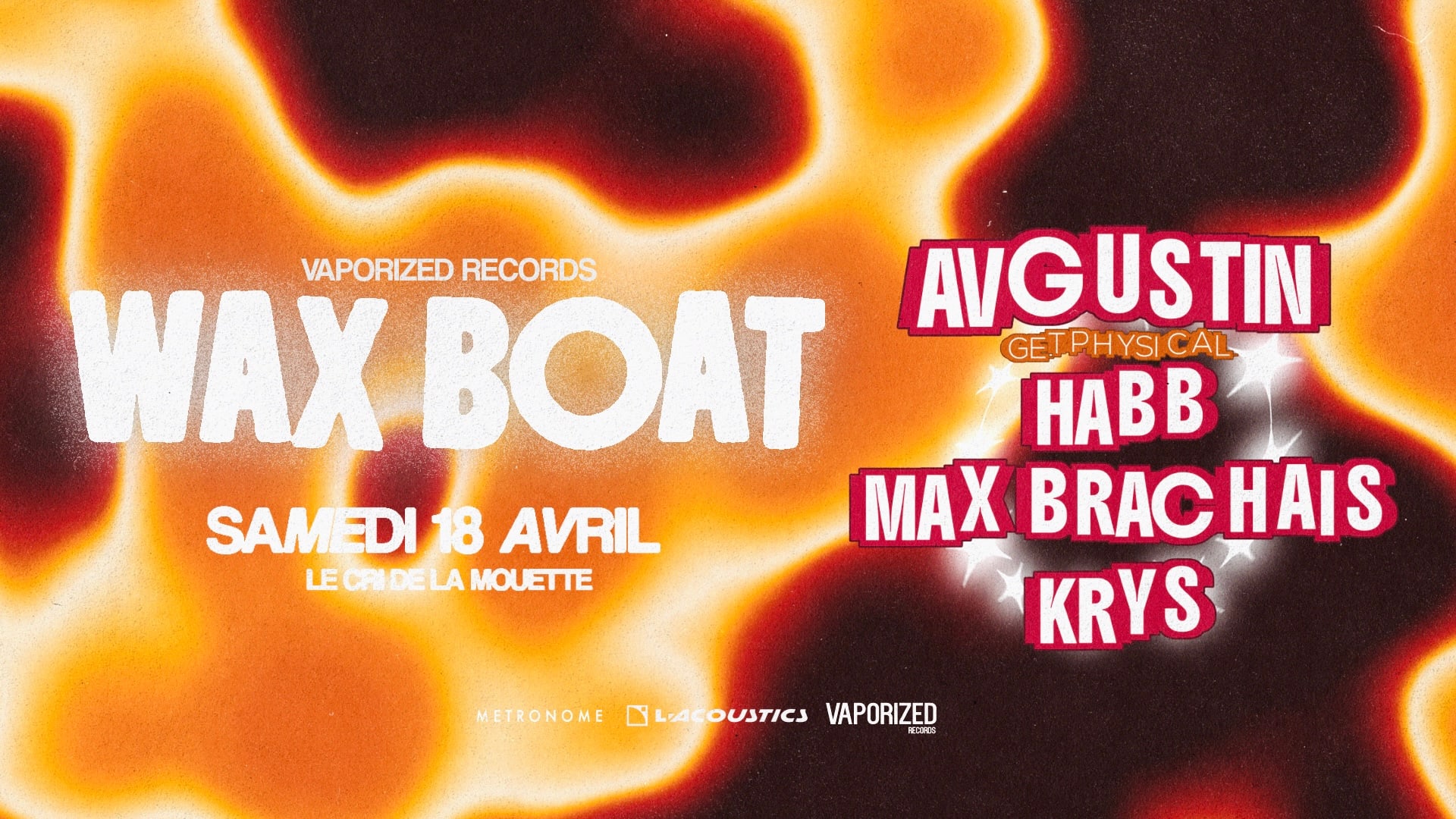 Wax Boat With Avgustin (Get Physical) Cover