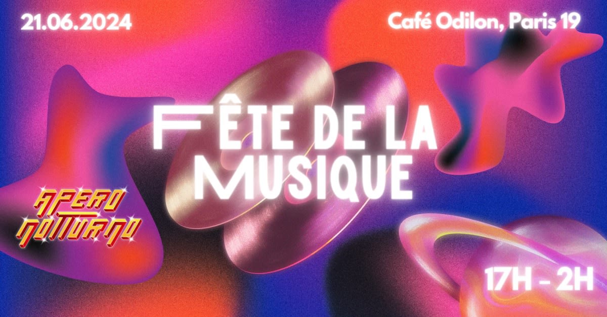 Apéro Notturno Fête La Musique Cover