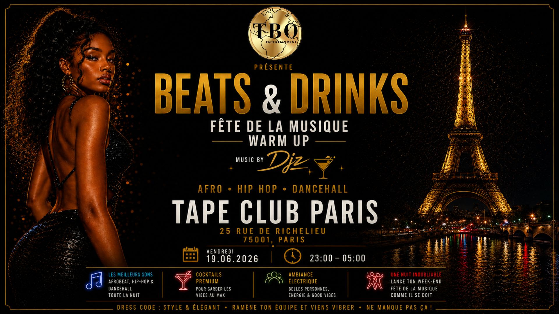 Tbo - Beats & Drinks - Fête De La Musique Cover