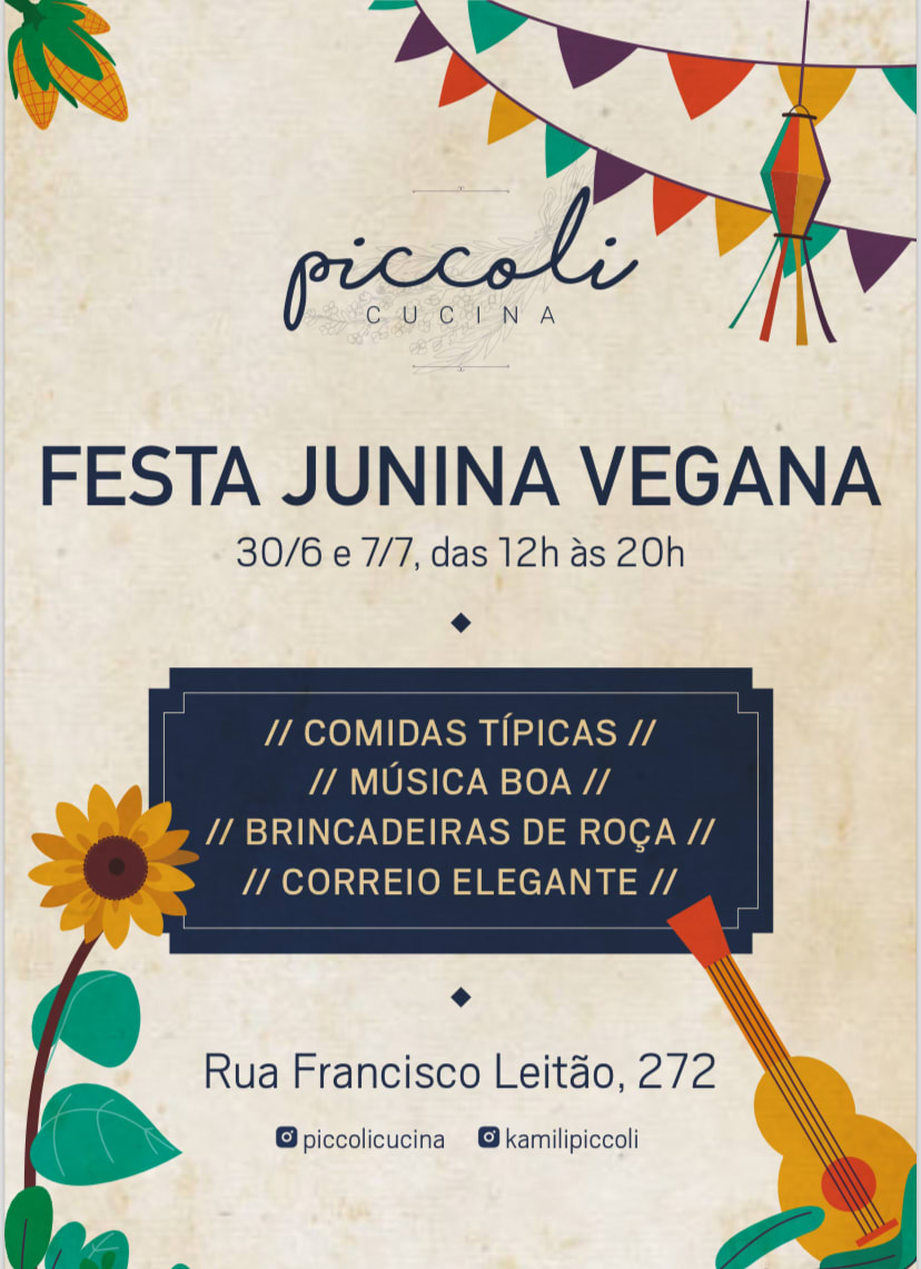 Festa Julhina Vegana - Piccoli Cucina Cover