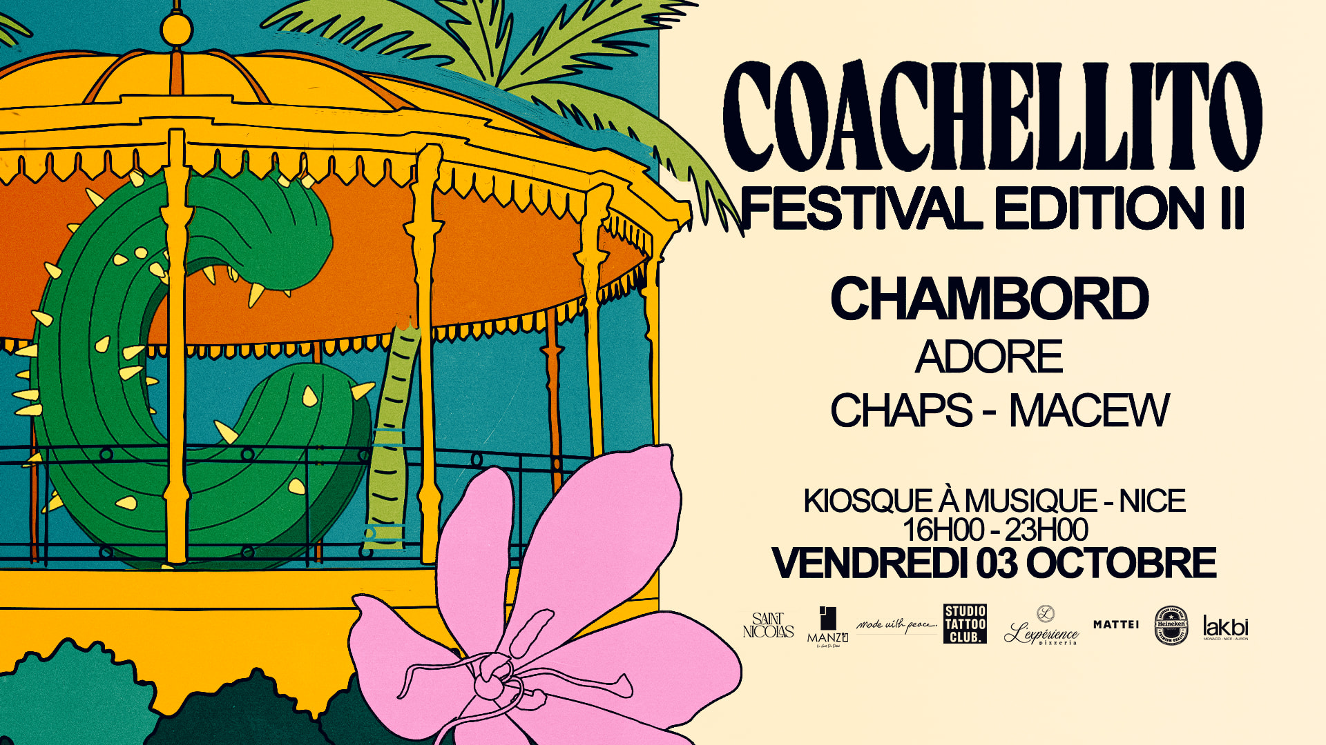 Coachellito Presente Le Kiosque - Festival Edition II Cover