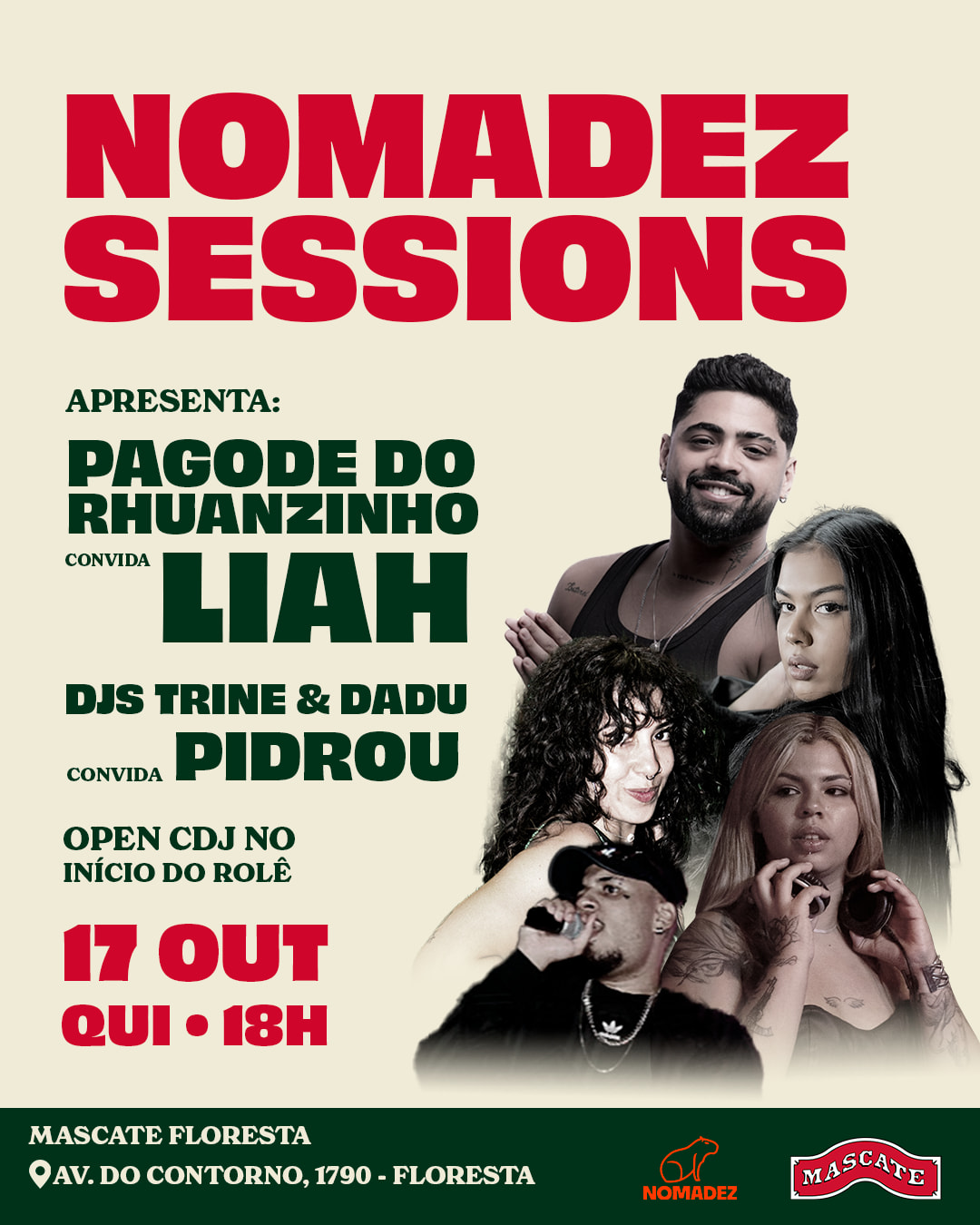 Nomadez Sessions Cover