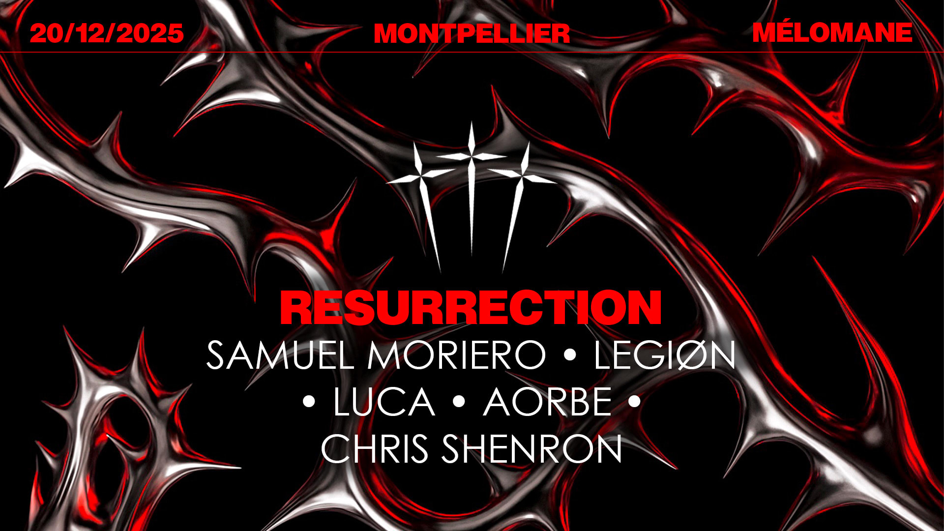 Resurrection X Mélomane : Samuel Moriero, Legiøn Cover