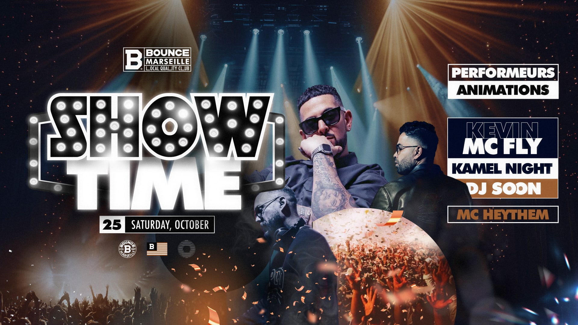 Show Time Guest List Cover
