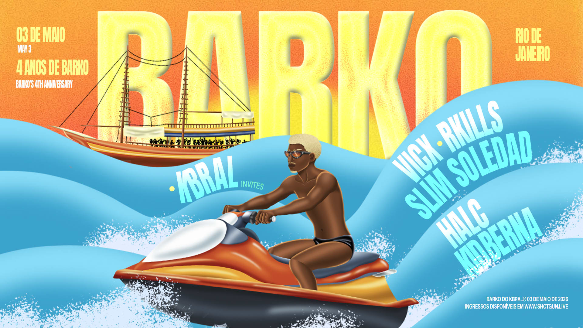 Barko 4 Anos Cover