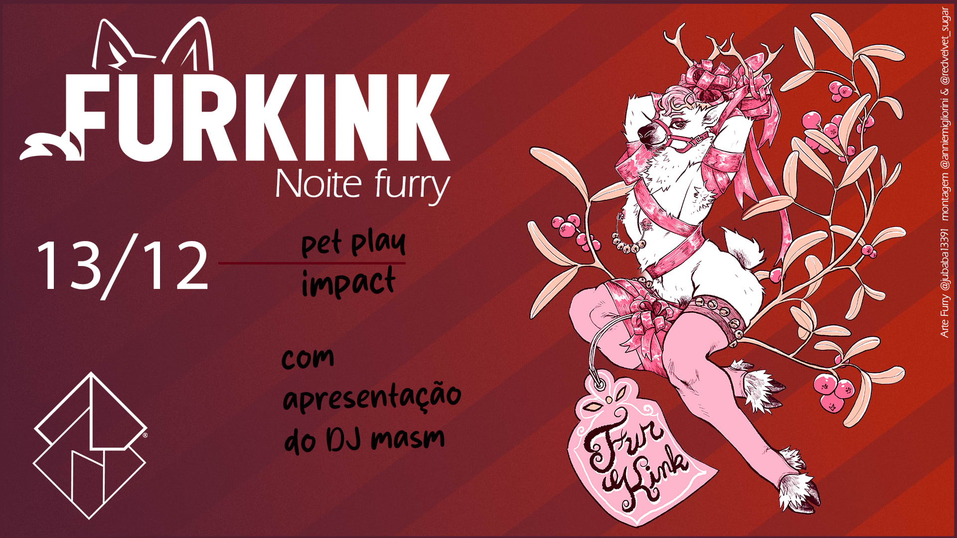 13/12 - Furkink: Noite Furry De Natal Cover