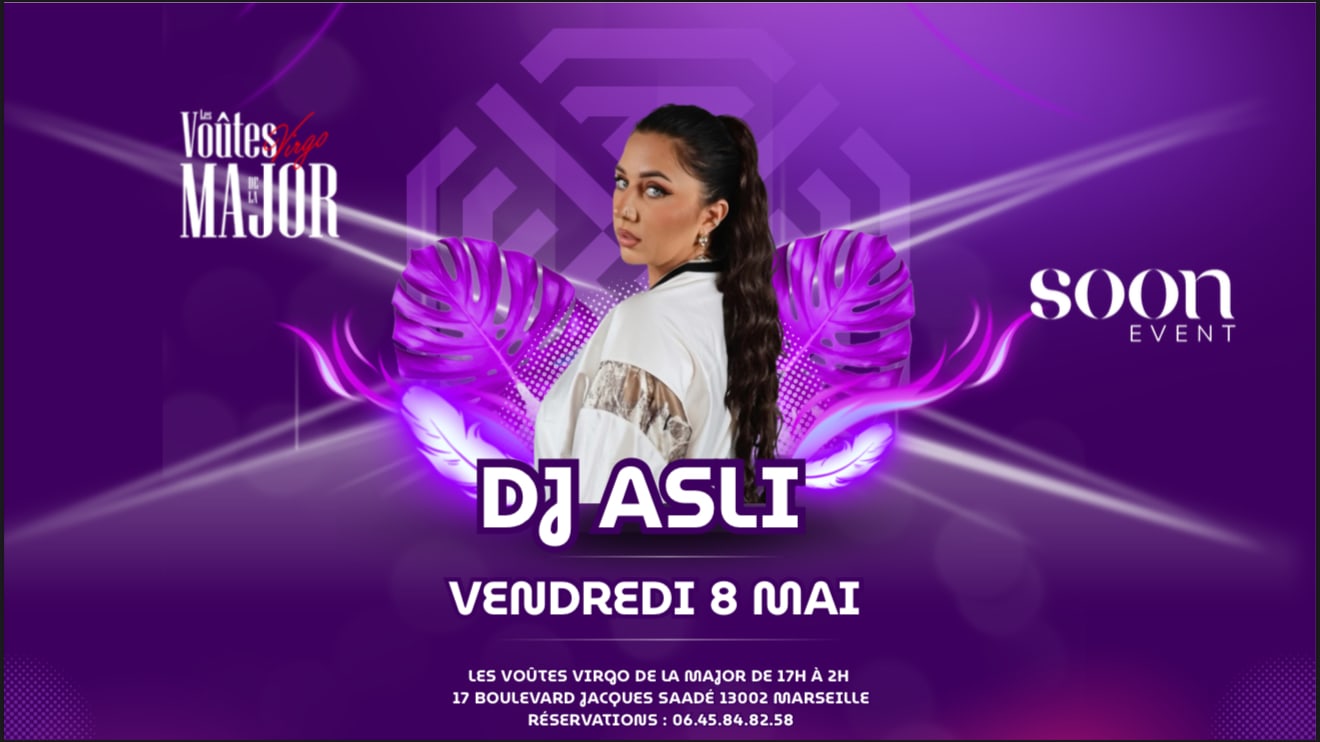 Dj Asli - Afro / Shatta / Dancehall - Entrée Gratuite Cover