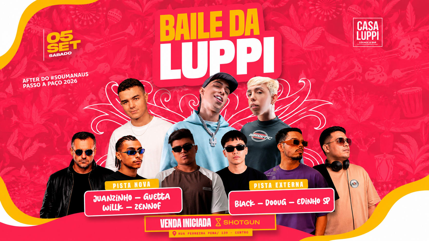 Baile Da Luppi - 05/09 - Sábado Cover