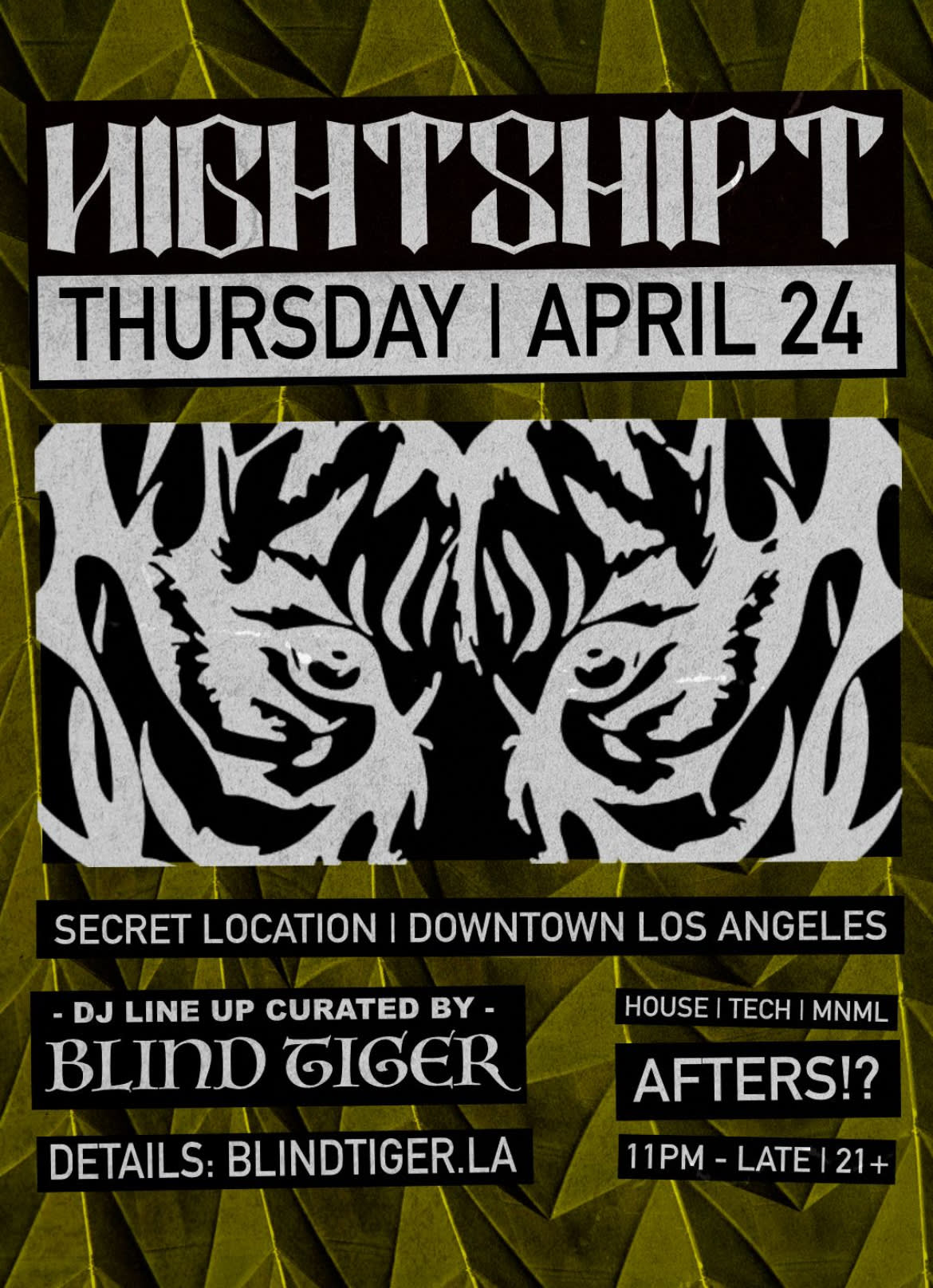 Nightshift Afterhours Cover