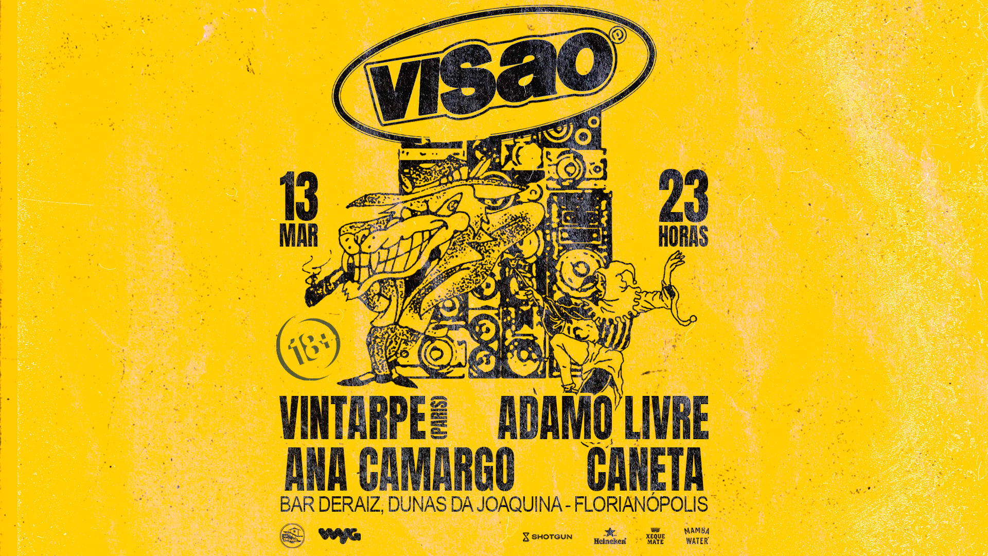 Deraiz E Wyg Convidam Visão Em Floripa Cover