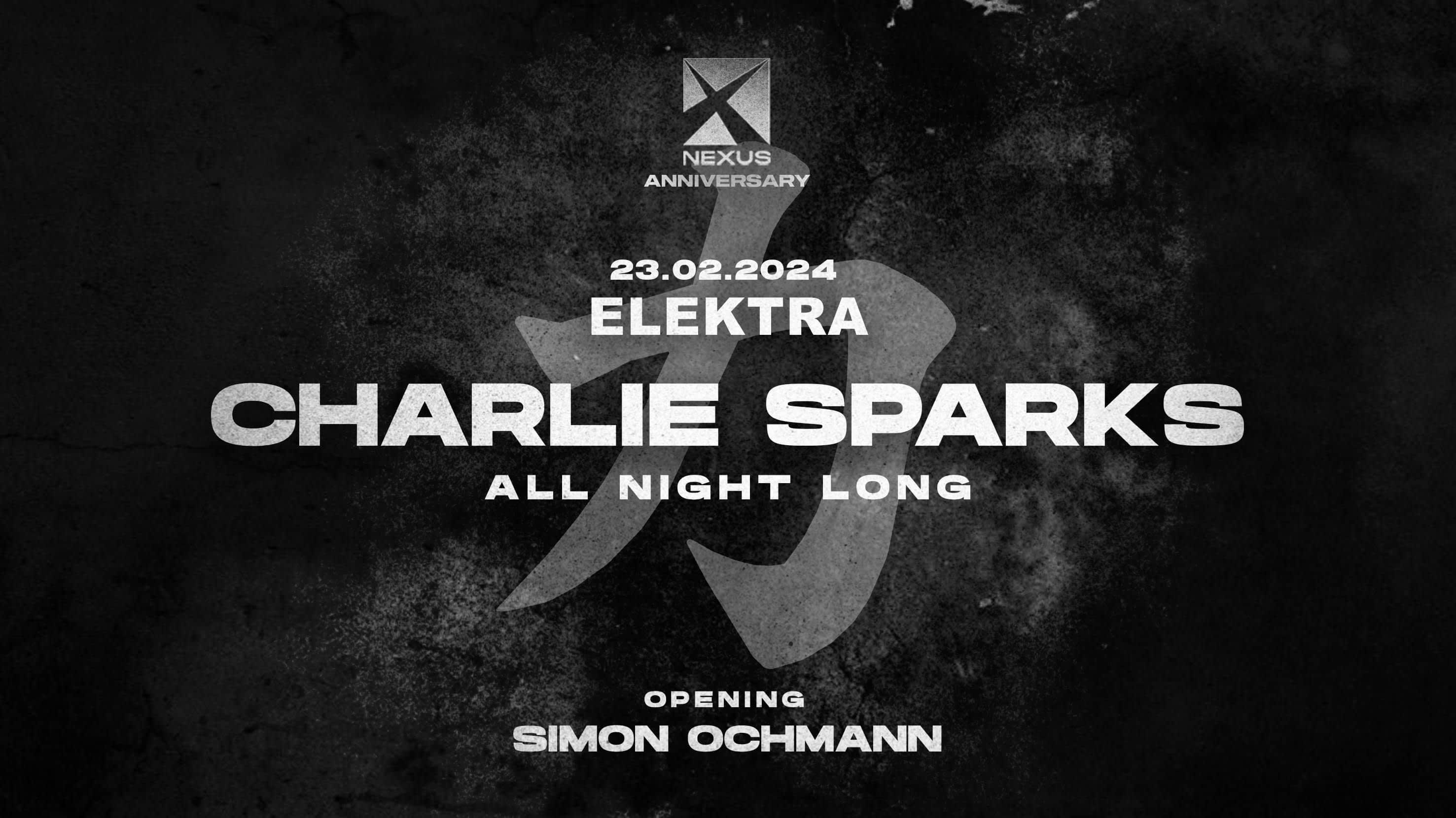 Elektra : Charlie Sparks All Night Long | Nexus Anniversary Cover