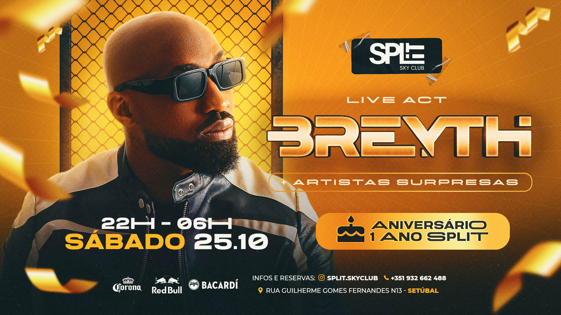 Breyth At Split Sky Club 25/10 Cover