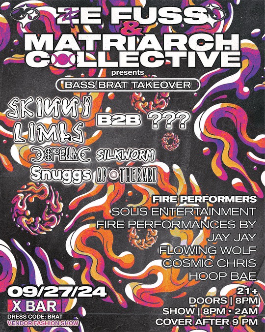 Ze Fuss & Matriarch Collective Presents: Bass Brat Takeover Cover