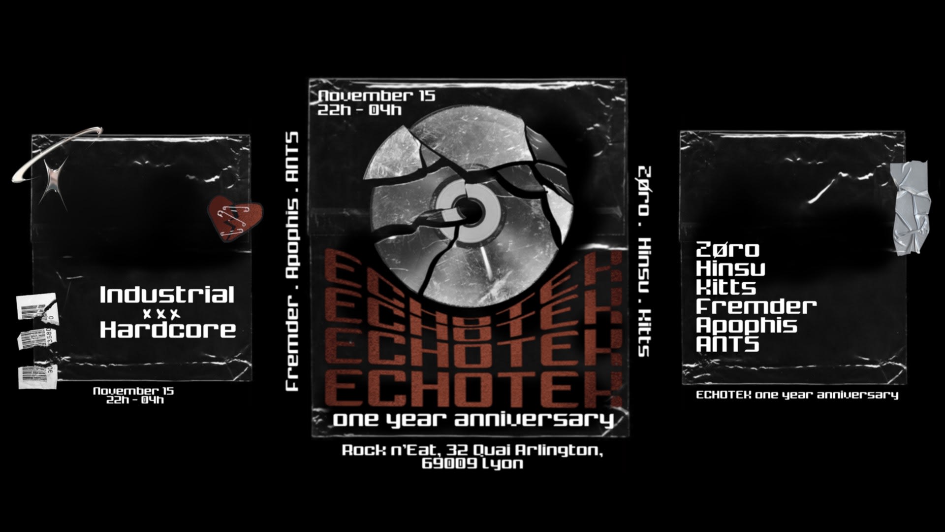 One Year Anniversary Echotek Cover