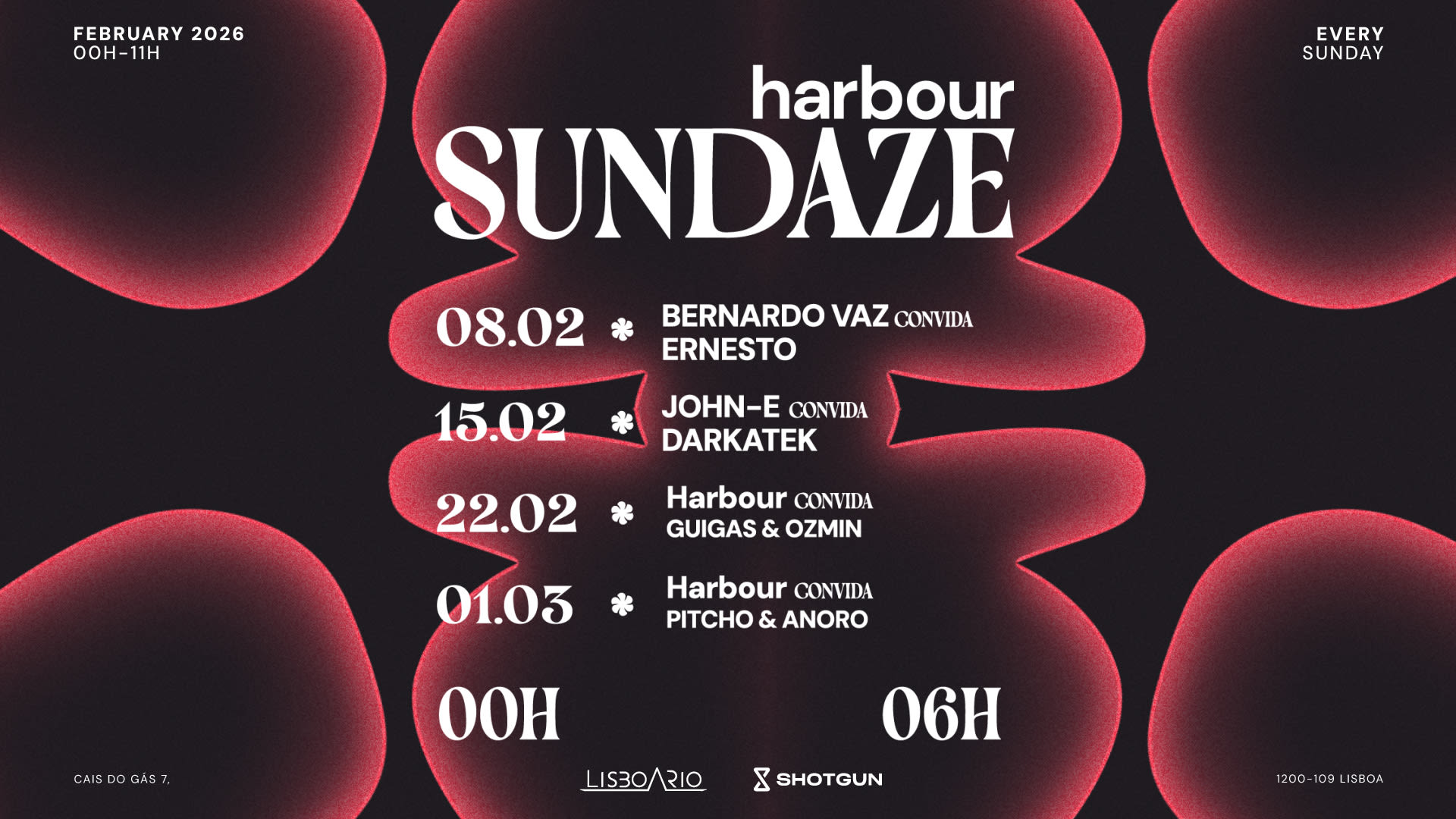 Harbour Sundaze Bernardo Vaz Convida Ernesto Cover