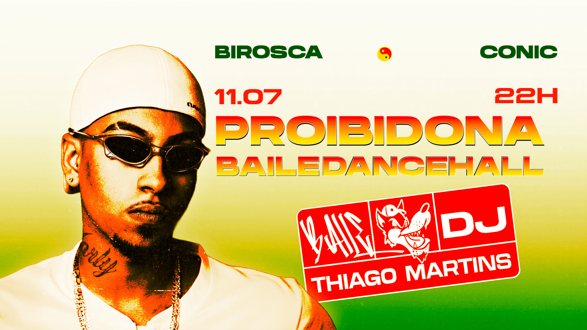11/07: Proibidona Convida Dj Thiago Martins Cover