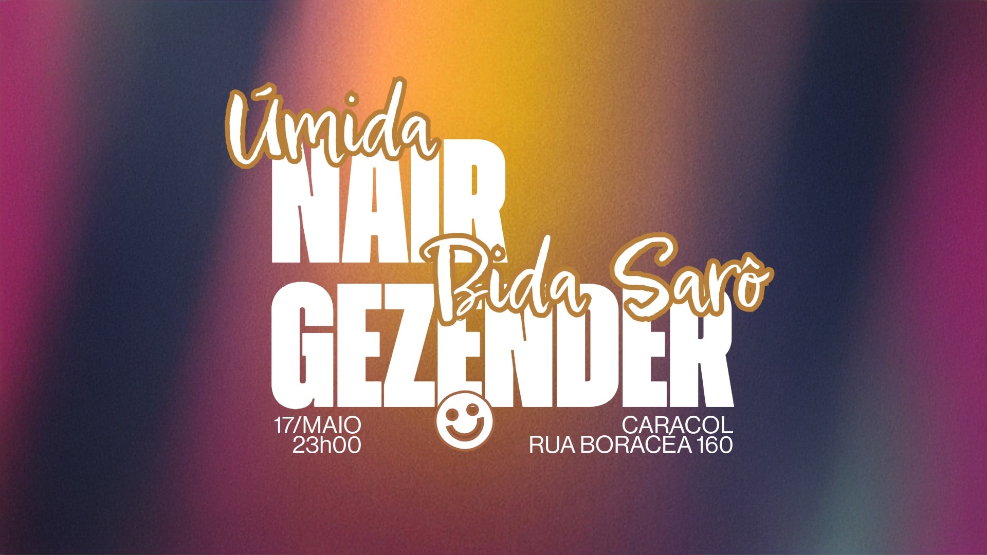 Umida - Bida, Nair E Gezender No Caracol. Cover