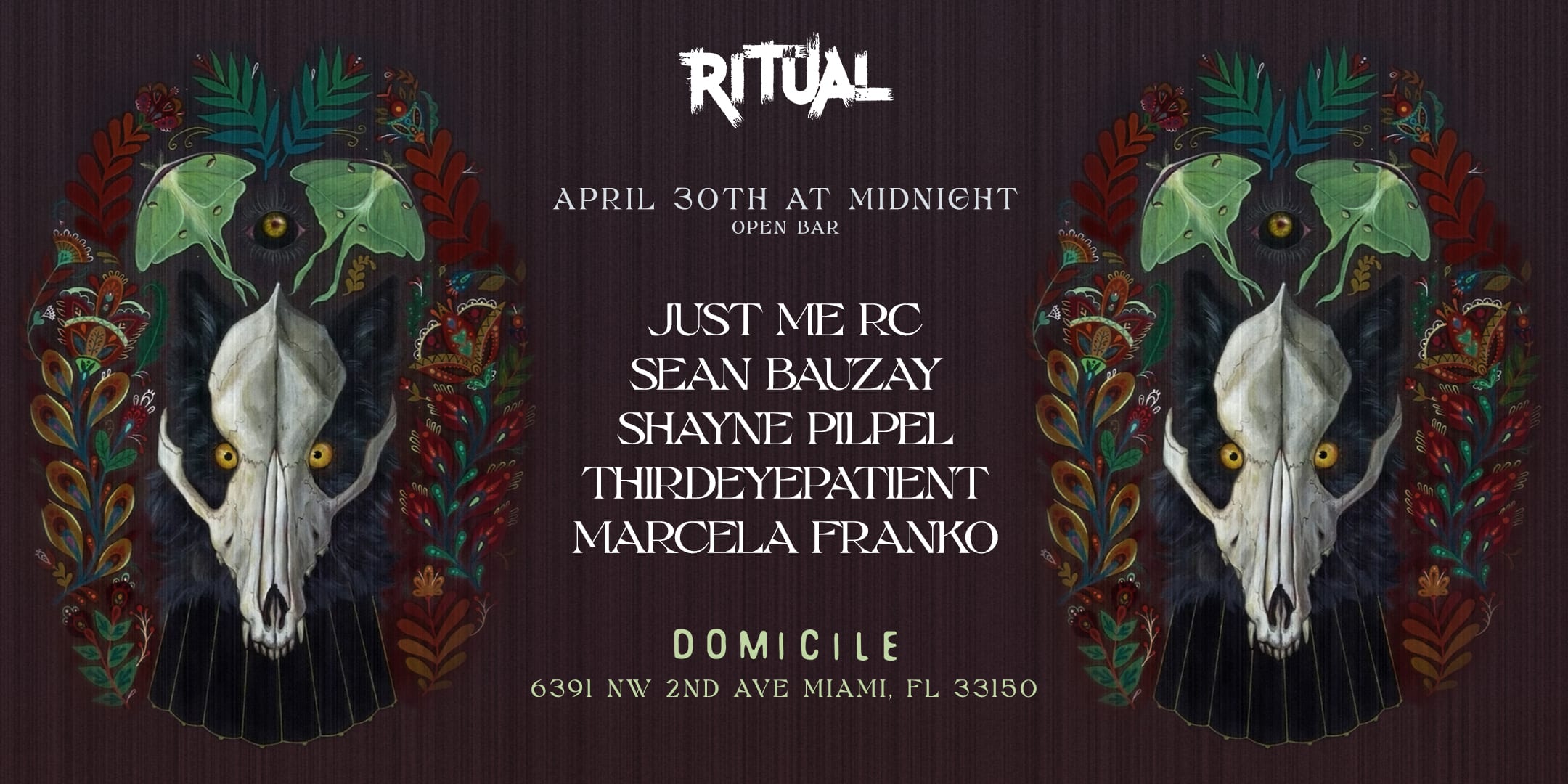 Domicile Presents : Ritual  Cover