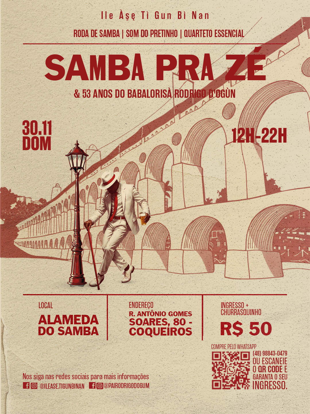 Samba Pra Zé Cover