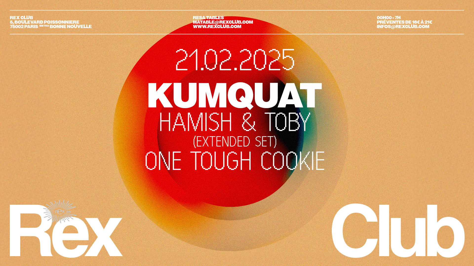 Kumquat W/ Hamish & Toby, One Tough Cookie Cover