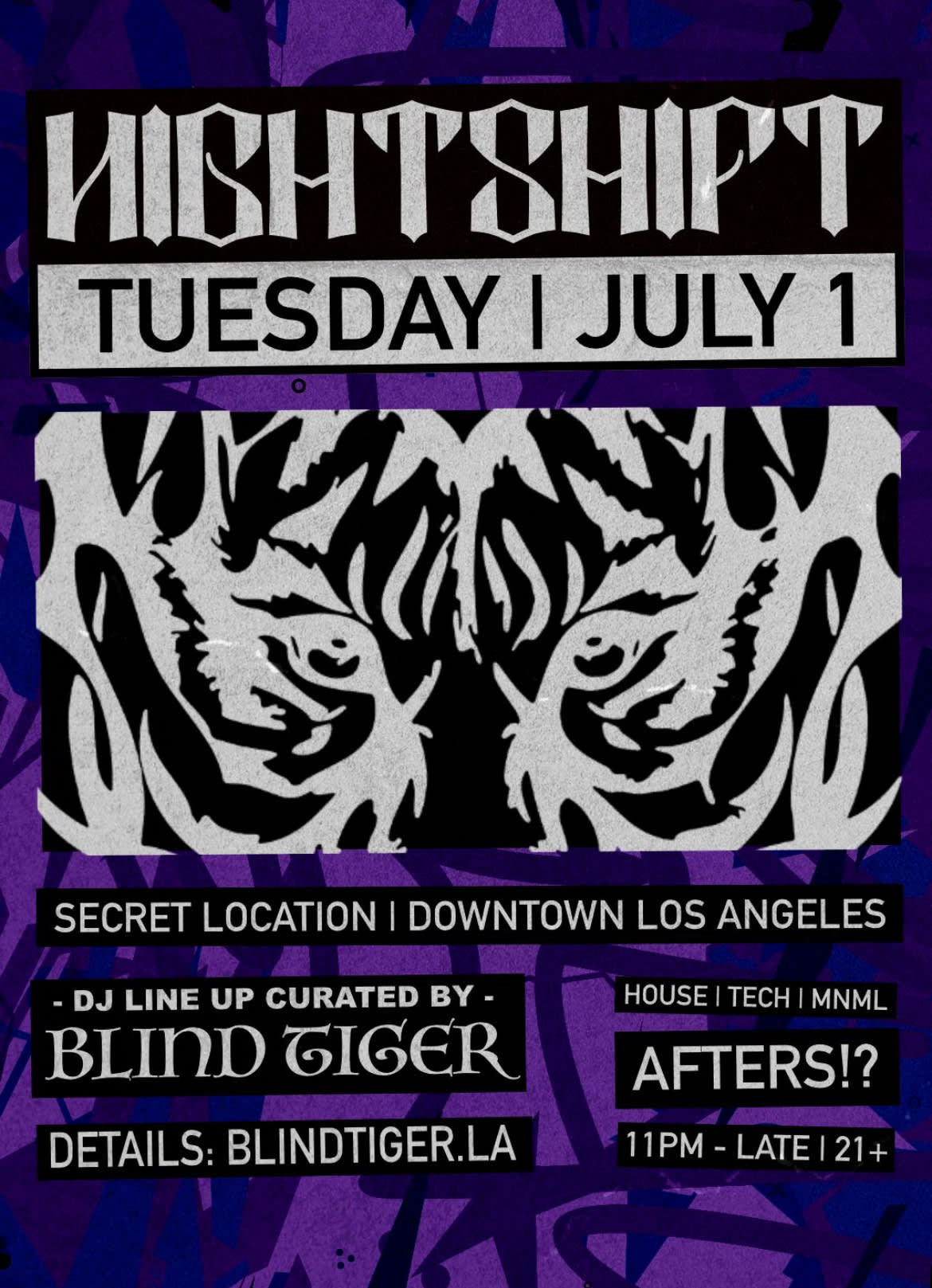 Nightshift Afterhours Cover