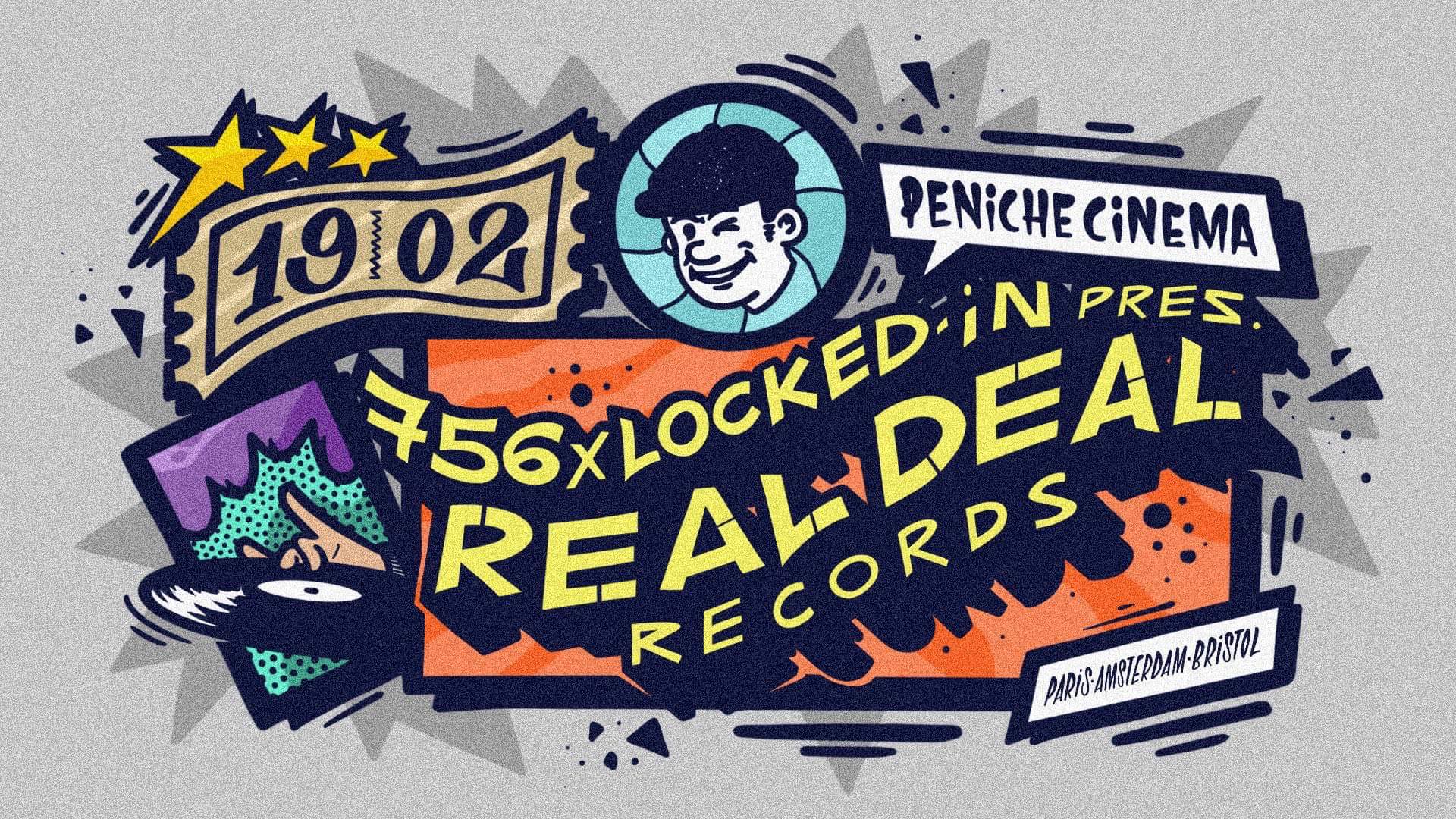 756 X Locked-In Pres. Real Deal Records Cover
