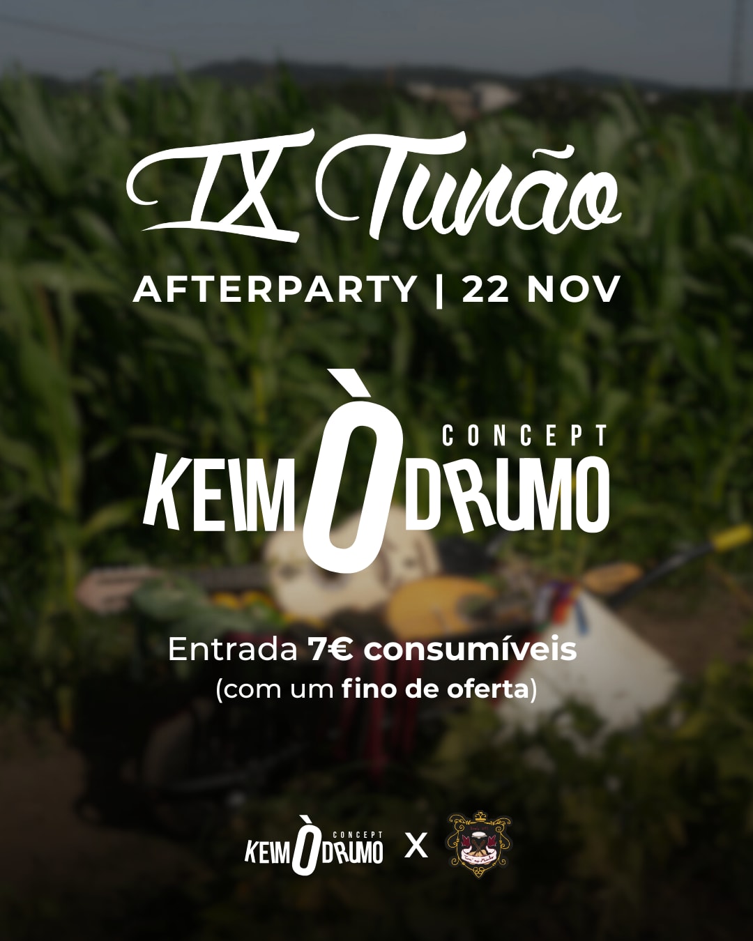 Sábado 22 • After Party Tunao • Cover