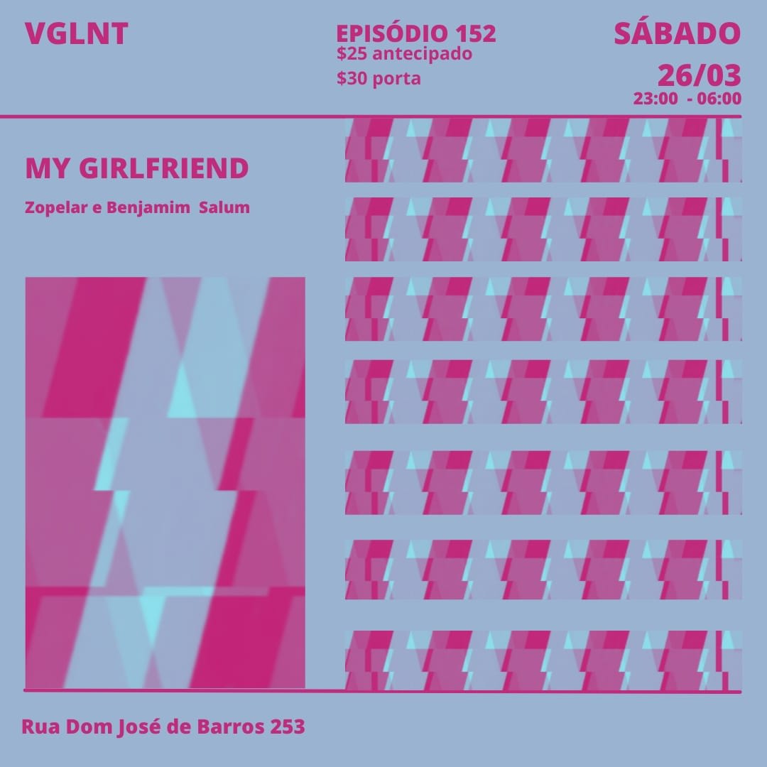 Vglnt Ep. 153 My Girlfriend  ( Zopelar E Benjamim Salum )  Cover