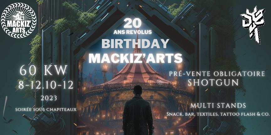 Mackiz'arts 20 Ans Revolut Cover