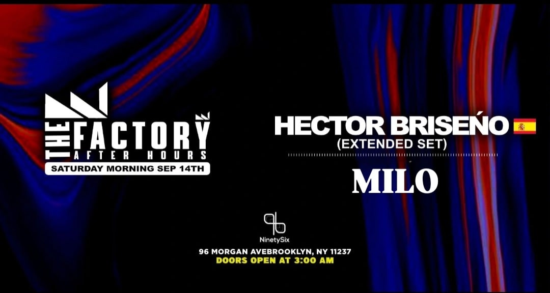 The Official Bklyn After Hours - Hector ( Ibiza) Milo Cover