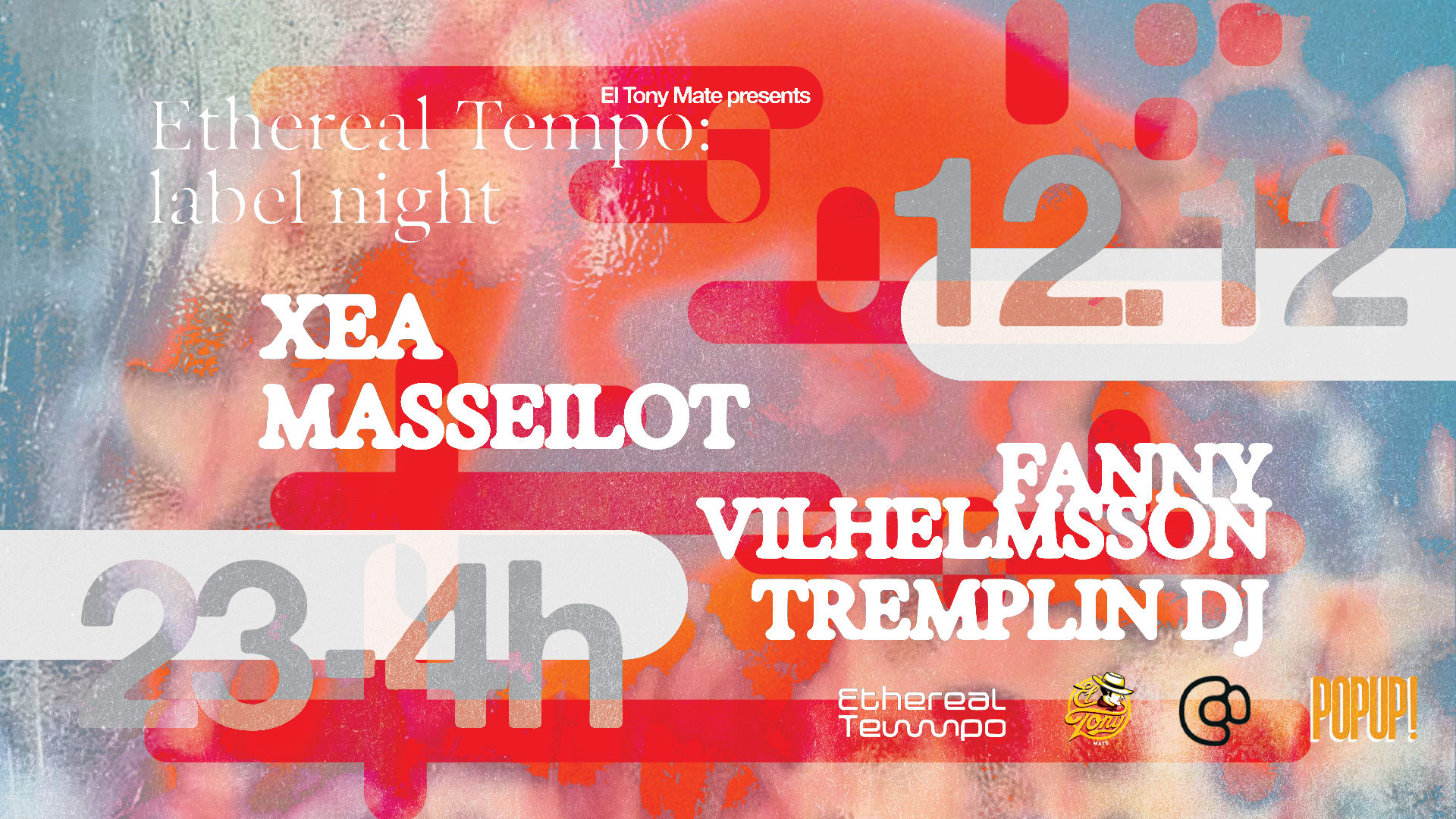 Ethereal Tempo : Label Night Cover