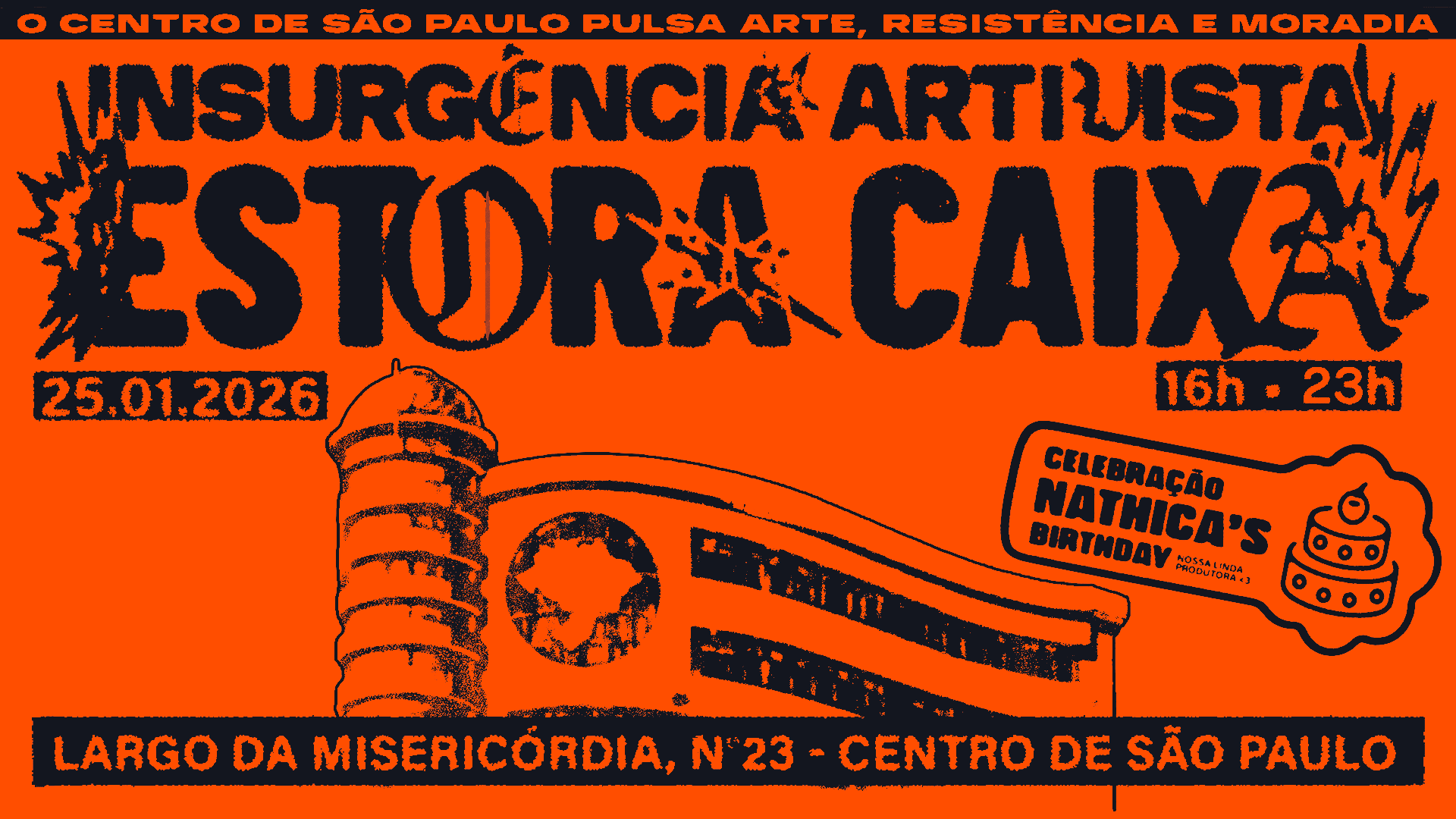 Estora Caixa X Insurgência Artvista Cover