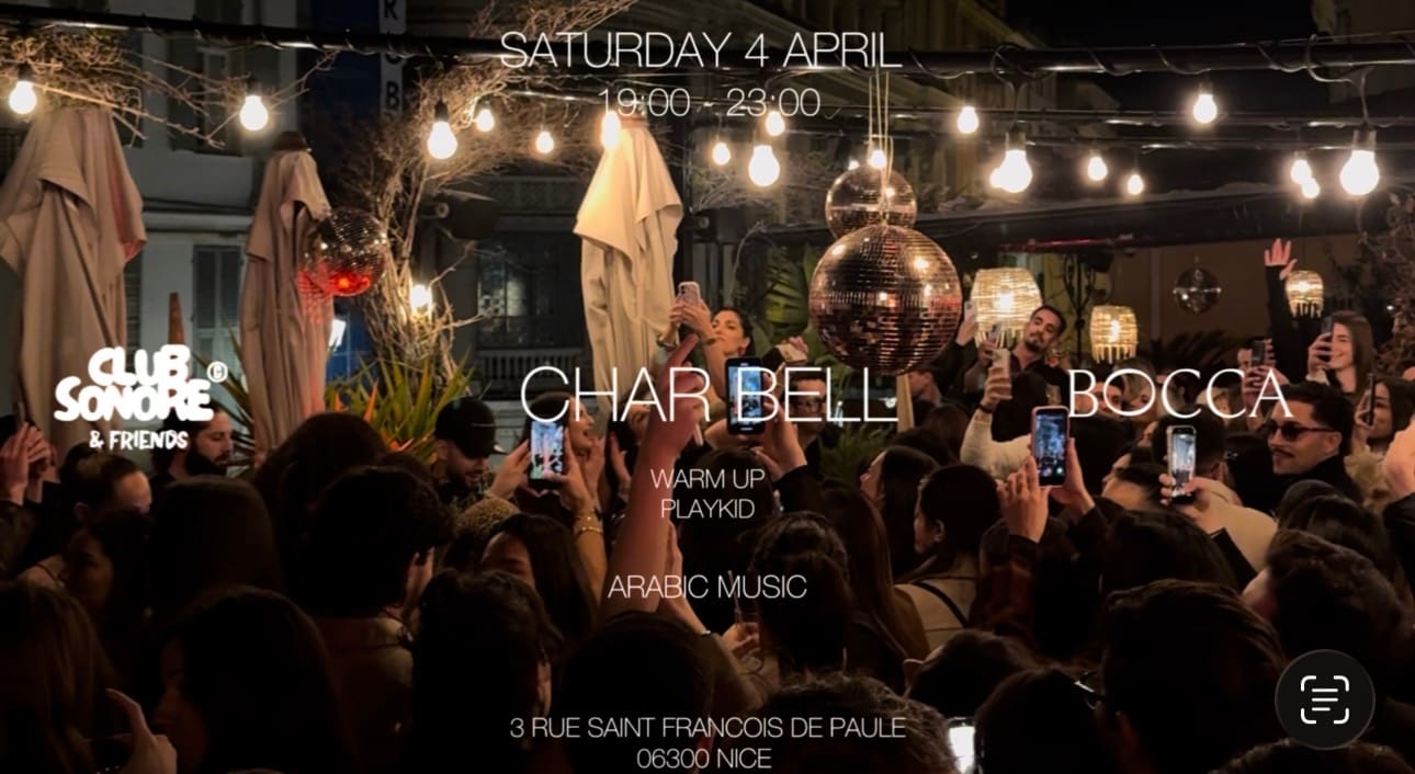Char Bell X Club Sonore & Friends X Bocca Rooftop Acte II Cover