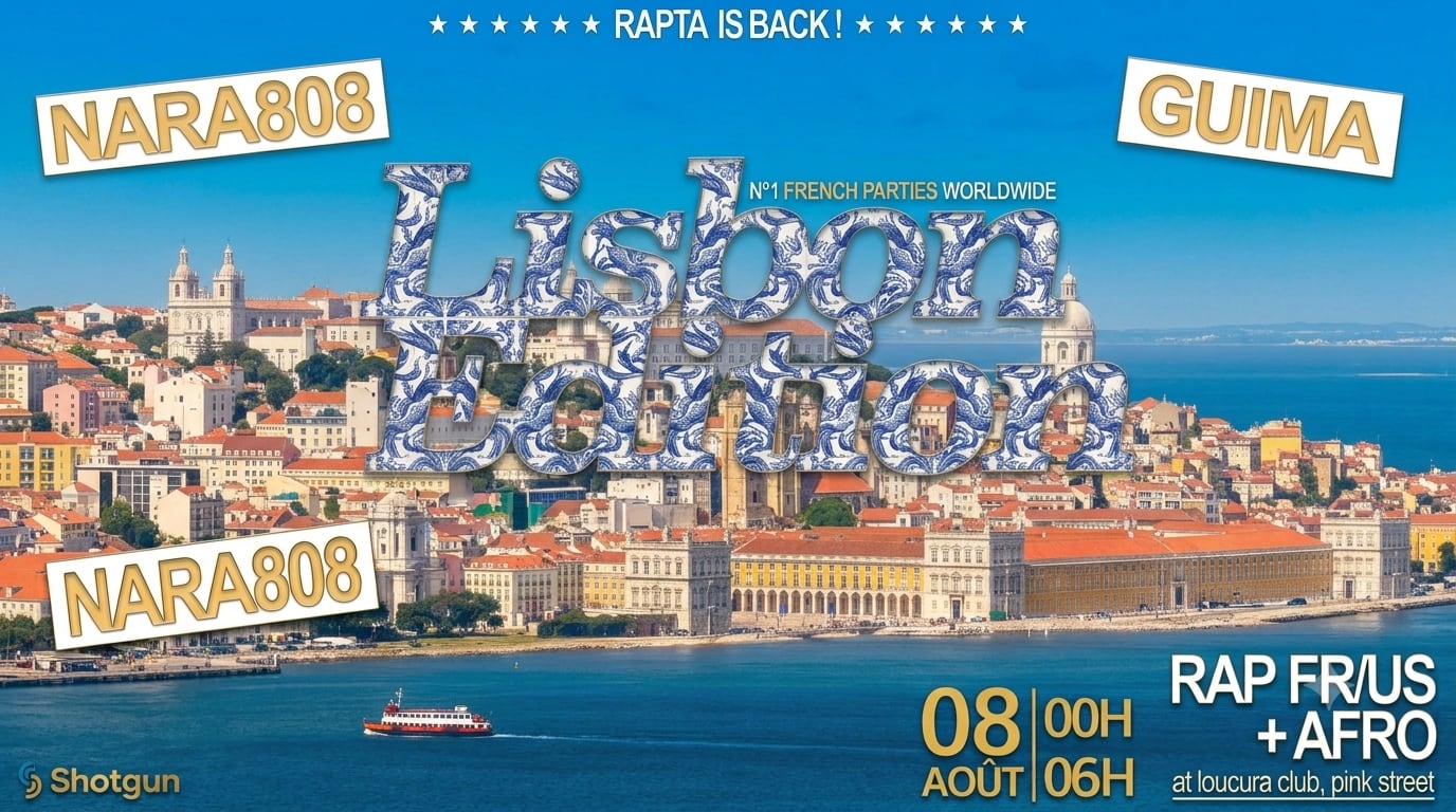 Rapta - French Party 08.08 - Lisbon Édition Cover