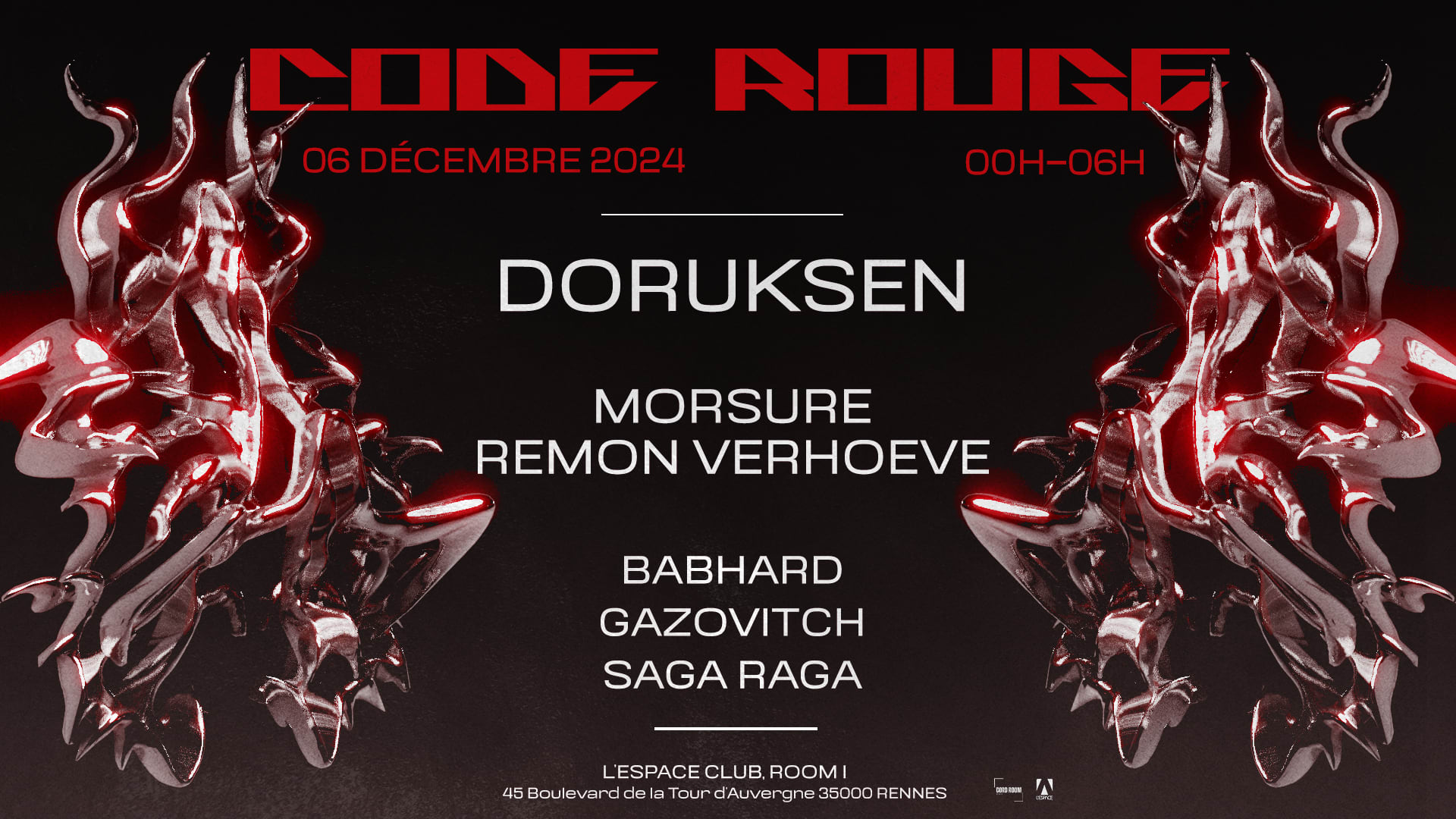 Code Rouge II - Doruksen, Morsure & Remon Verhoeve Cover