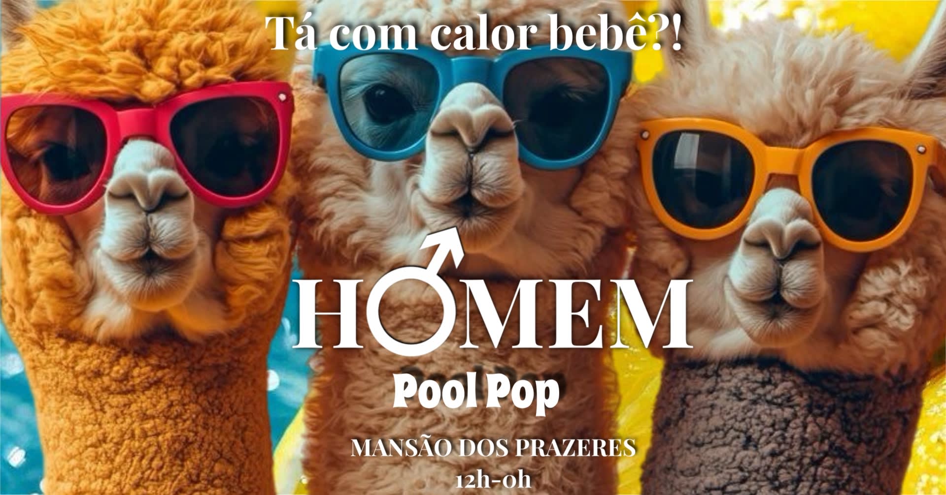 Festa Homem: Pool Pop Cover
