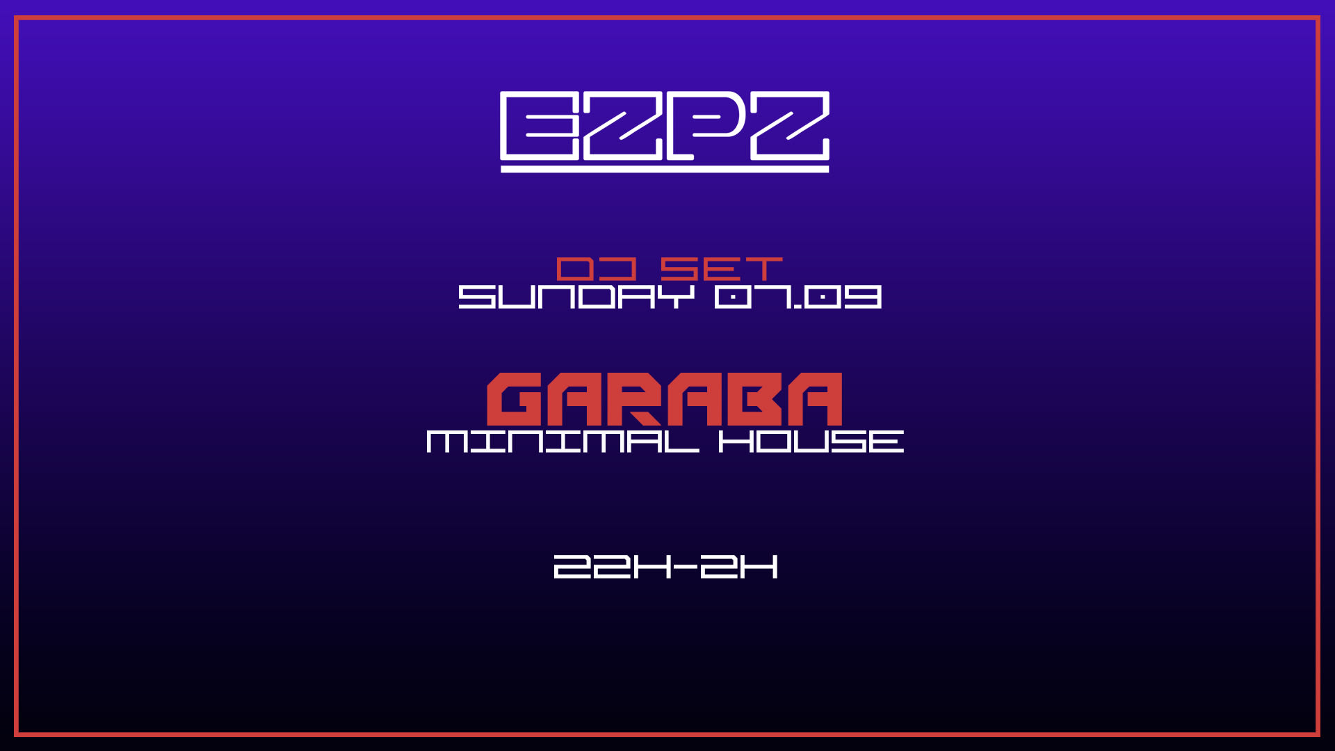 Garaba @ Ezpz Cover